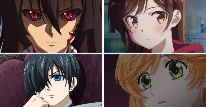 Fancy anime eye coloring