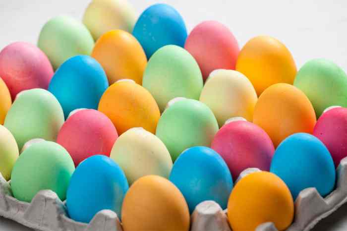 Can you dye eggs with food coloring