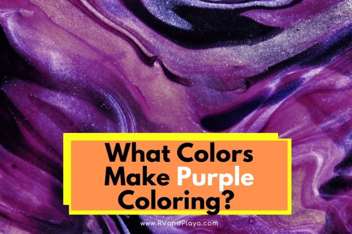 How to make purple food coloring