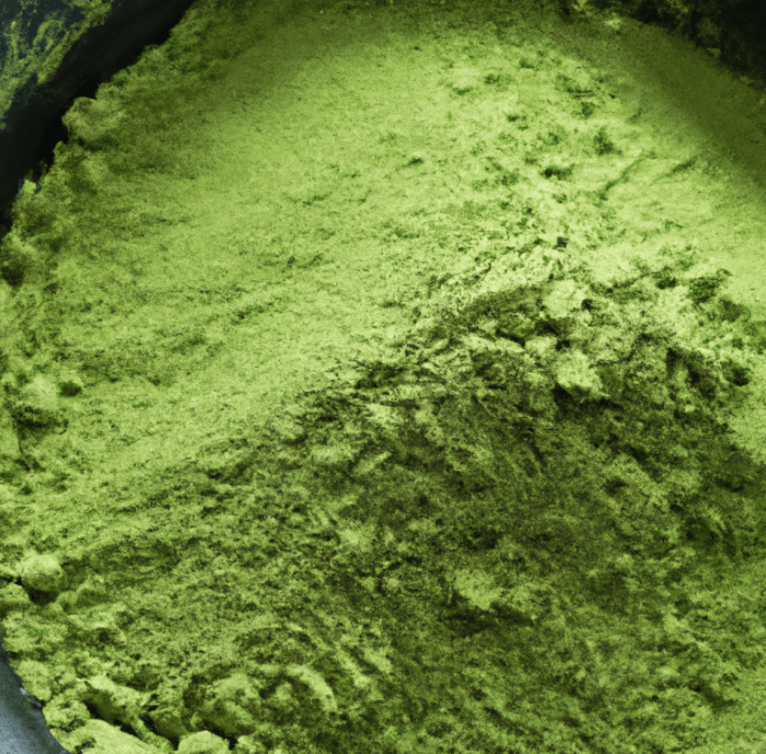 What makes green food coloring