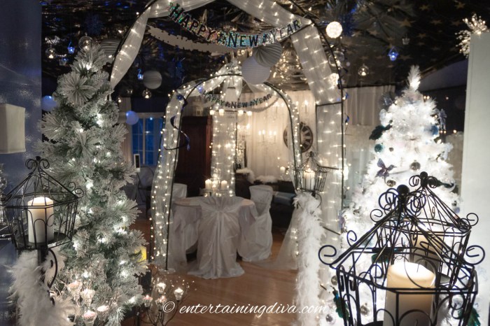 Winter wonderland christmas decor