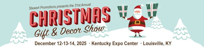 Christmas gift & decor show